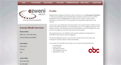 Desktop Screenshot of ezwenimags.co.za